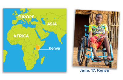 Meet Jane in Kenya