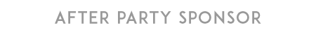 After Party Sponsor