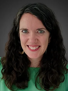 Headshot of Katie Appel, smiling
