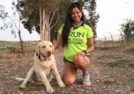 Nadia Ruiz trains for the Virtual Run for Mobility